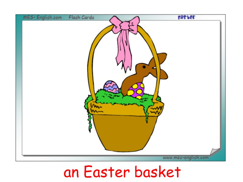 an Easter basket